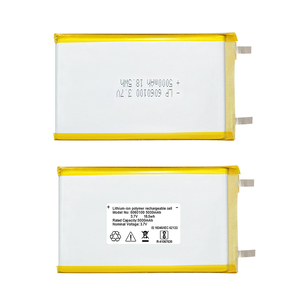 BIS Certified 6060100 Rechargeable <strong>Lipo</strong> <strong>Battery</strong> <strong>5000mAh</strong> 3.7v Lithium Polymer <strong>Battery</strong> for Power Bank Light - Product Image 4