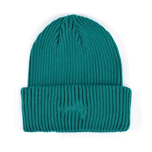 New york angepasst marke winter garn skully fischer ribbed beanie kappe bennie hüte gestrickte beanie