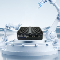 Computadora Industrial Integrada Sin Ventilador YCT J4125 con Gráficos Intel UHD, 2 Puertos COM RS232, GPIO, Terminal, WiFi, para Fábrica Inteligente y Gestión de Datos