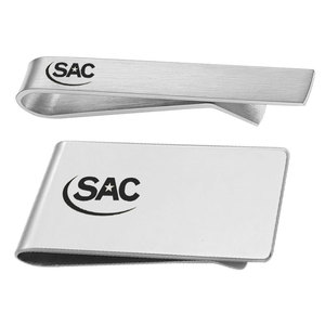 अनुकूलित लोगो के साथ थोक स्टेनलेस स्टील धातु मनी क्लिप - Product Image 1