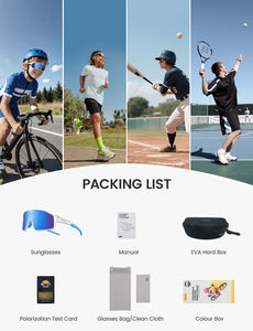 लैमिकल बीसीपी04 ओड अल्ट्रा लाइट युवा बाइक गोगल्स पोलराइज्ड लेंस बच्चों को धूप का चश्मा - Product Image 5