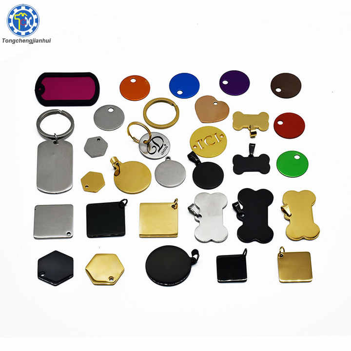 Wholesale High Quality Dog Tags Custom ID Tag Engrave Stainless