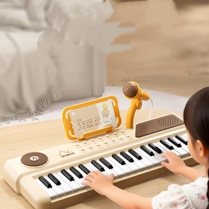 Hot Sale 37 Keys Electronic Piano Keyboard with Microphone Kids <b>Electric</b> Piano <b>Kit</b> Music Keyboard Educational Toy - Product Image 6