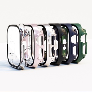 Boîtier en verre trempé et PC pour <span class=keywords><strong>Apple</strong></span> Watch 8 Ultra 49mm, Film de protection d'écran pour <span class=keywords><strong>Apple</strong></span> Watch 8 Pro - Product Image 1