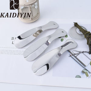 Cuchara para zapatos de acero inoxidable al mejor precio que le ayuda a mantener las manos limpias para viajes a pie, uso doméstico para acampar - Product Image 4