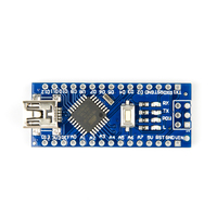 Placa RoboWiz Nano V3.0 CH340/ATmega + 328P sin cable USB Compatible con Arduino IDE