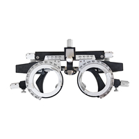 Professional Optometry Trial Frame Set Adjustable PD 48-80mm Lightweight Aluminum Alloy for Eye Clinic & Optical Shop AF-4880A