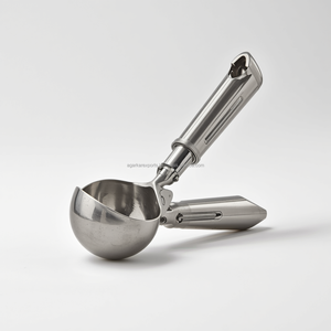 Cuchara para helado de acero inoxidable de calidad profesional, utensilio duradero para servir postres, para cafeterías, restaurantes y tiendas - Product Image 5