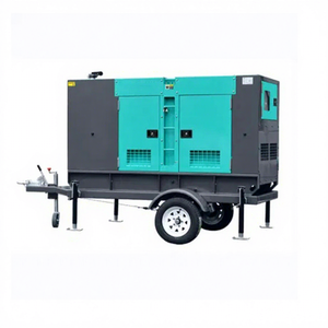 50Hz 50kw/60kw Máy phát điện diesel 3 giai đoạn im lặng Trailer di động <span class=keywords><strong>Cummins</strong></span> Trailer Máy phát điện thương mại - Product Image 1