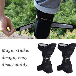 Genouillère de soutien articulaire sportive 1 pièce pour personnes âgées, protection respirante à ressorts de rebond pour la marche et le soutien musculaire - Product Image 3