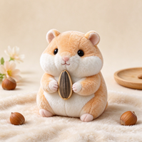 Peluche d'animal de la forêt mignonne et personnalisée : raton laveur, renard, pingouin, corgi, hamster, lapin – Cadeau idéal pour enfants