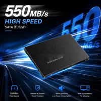 SSD SATA3 2.5 Inch 512GB 256GB Internal Solid State Drive SATA III untuk Desktop Laptop PC