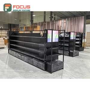 Industrial Retail Outlet Led Lighting Display Table Project Management Cosmetic Display Cabinet - Product Image 5