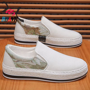 Men's ZX712 Canvas Sneakers-Durable Rubber/PU/PVC Outsole Soft Midsole for Sports & Skateboarding Mesh Lining - Product Image 2