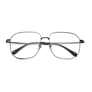Las nuevas gafas japonesas y coreanas 6688 de titanio con filtro de luz azul, con montura grande y estilo retro, en un estilo moderno, pueden ser - Product Image 5