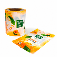 Étiquette thermorétractable personnalisée pour bouteille en verre de nectar de mangue, pour l'emballage de jus et de boissons, avec film PVC et impression héliogravure 10 couleurs