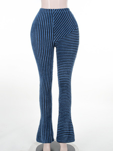 Pantalon évasé sexy <span class=keywords><strong>en</strong></span> tissu doux et transparent pour femmes, pantalon haut, bas pour femmes <span class=keywords><strong>d</strong></span>'automne - Product Image 5
