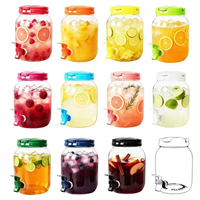Distributeur de boissons portable en plastique de 2500 ml, grande capacité, idéal pour les fêtes et l'été.