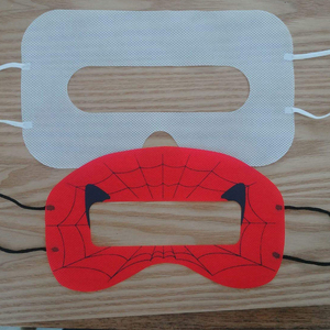 Desechables accesorios VR no tejida vr ojo máscara cubierta de la forma de araña para vr auriculares - Product Image 4