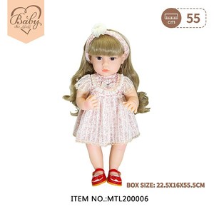Muñecas Bebé Realistas de 22 Pulgadas (55 cm), Lindas Muñecas Bebé Realistas de <span class=keywords><strong>Silicona</strong></span> Completa, Muñecas Bebé Reborn Recién Nacidas - Product Image 2