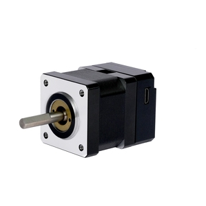 ปิด 1.8 องศา 2 เฟส <span class=keywords><strong>NEMA</strong></span> <span class=keywords><strong>17</strong></span> 24V <span class=keywords><strong>2A</strong></span> 0.6N.m ไฟฟ้าไร้แปรง DC ไฮบริด stepper มอเตอร์และไดรเวอร์สําหรับหุ่นยนต์ - Product Image 3
