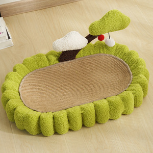 Nuevo patrón sólido Cat Scratch Basin Nido de gato resistente al desgaste y Money Tree Cat Toys Venta al por mayor Suministros para mascotas - Product Image 3