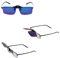 Lunettes de soleil polarisées de pêche, lunettes de pêche pour la myopie, lunettes de sport pour la conduite, lunettes de Vision nocturne à Clip