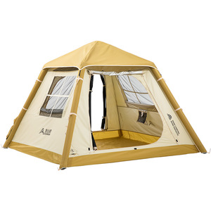 Beishanlang Automatic Inflatable Tent 6 Person Double Layer 210x210x150cm Four Seasons Camping Outdoor Use - Product Image 1
