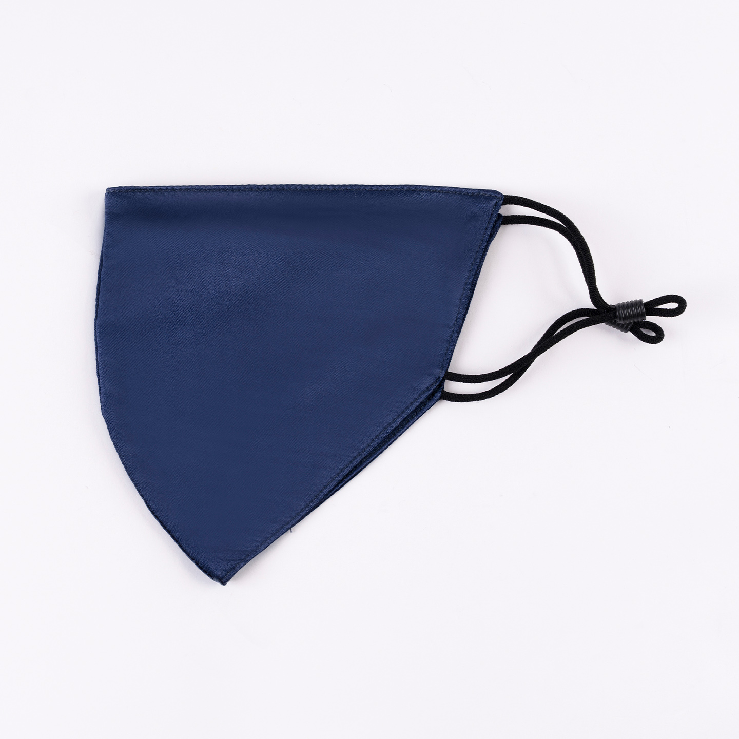 Couvre-visage en soie de mûrier bleu foncé 100% qualité 6A