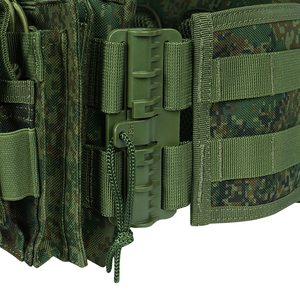 Porte-plaques MOLLE modulaire léger découpé au laser en nylon 1000D, gilet tactique réglable à dégagement rapide et durable - Product Image 5