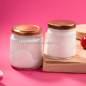 Wholesale Clear Airtight Glass 75ml 100ml Food Storage Container Glass Candy Jar With Metal Lid - Product Image 5