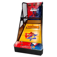 Machine de basket-ball électronique interactive pour enfants, jeu d'arcade à monnayeur pour compétition