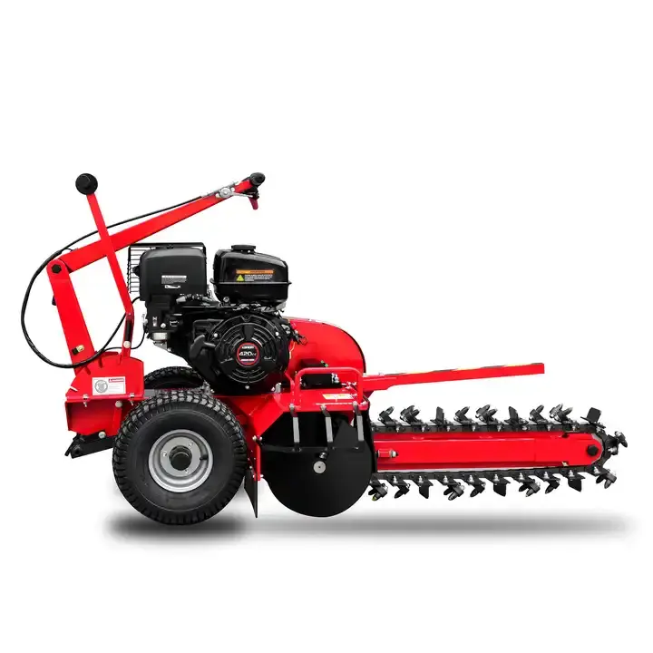 Mini Farm Trencher and Ditcher Machine Efficient Farm Machines for Soil Preparation