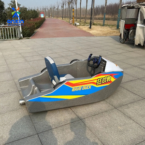 Mini bateau à moteur à piles Anxin Factory, idéal pour les loisirs aquatiques en famille - Product Image 5