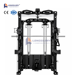 Rack de musculation multifonctionnel pour débutants, machine <span class=keywords><strong>Smith</strong></span> multifonctionnelle, rack de musculation pour salle de sport à domicile - Product Image 1