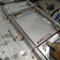 YISHANG Fabrication métallique sur mesure pour barre de protection de moto, soudée et débavurée selon gabarit