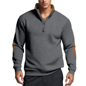 Sudadera con Cremallera Informal para Hombre, Otoño 2026, Nuevo Modelo, Estilo Gabardina con Logotipo Frontal, <span class=keywords><strong>Ropa</strong></span> de Hombre - Product Image 4