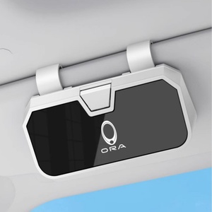 Último ABS estilo Original funda de gafas de <span class=keywords><strong>coche</strong></span> de fácil acceso fácil de instalar mantener limpio ahorro de espacio accesorios interiores para Ora 03 - Product Image 3