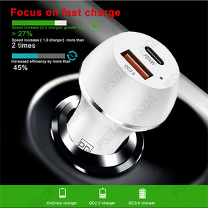 48W Kép USB <span class=keywords><strong>C</strong></span> Car Charger Adapter USB-<span class=keywords><strong>C</strong></span> Để <span class=keywords><strong>C</strong></span> Nhanh Chóng Sạ<span class=keywords><strong>c</strong></span> Cho iPhone 15/15 <span class=keywords><strong>C</strong></span>ộng Với/15 Pro/15 Pro Maxipad Pro/Không Khí/Samsung Galaxy - Product Image 6