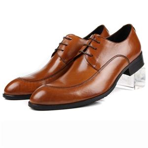 Chaussures de bureau et de mariage classiques de luxe en cuir véritable italien pour hommes à bout pointu – Collection Automne - Product Image 2