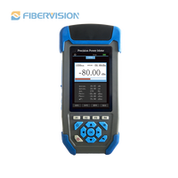 OPM FV-72120H 1310/1550nm, peralatan uji serat optik genggam, pengukur daya optik Mini Cerdas presisi tinggi Dengan Akses jaringan 4G