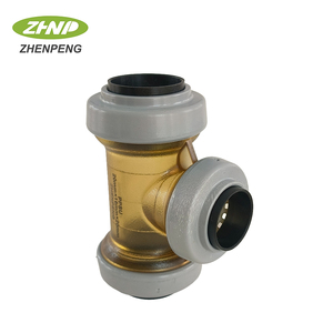PPSU Tee Fitting Aplicaciones <span class=keywords><strong>de</strong></span> <span class=keywords><strong>agua</strong></span> <span class=keywords><strong>potable</strong></span> y calefacción Push Fit Tee, PPSU Push to Connect Plomería Fitting - Product Image 4