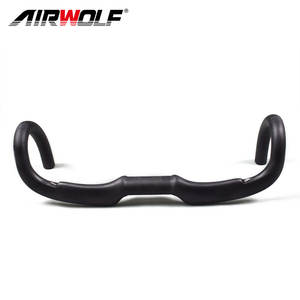 400/420/440mm noir carbone vélo de route guidon vélo barres de chute 31.8 cyclisme guidon Dropbars - Product Image 5