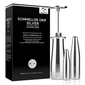 6-piece drip-<b>stopper</b> for SOMMELIER Silver 1844 flex discs - Product Image 3