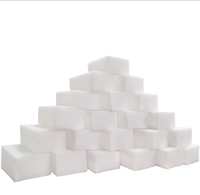 Gomme éponge magique blanche Nano mousse de mélamine nettoyage de sol absorbant l'eau pour le nettoyage de la maison
