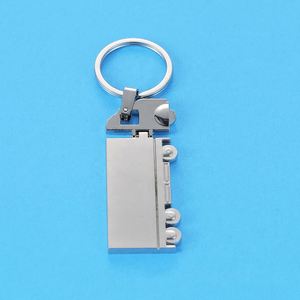 Custom Logo <b>Metal</b> Big Rig <b>Key</b> <b>Chain</b> Zinc Alloy Semi Truck Keychain for Logistics Corporate Giveaways - Product Image 5