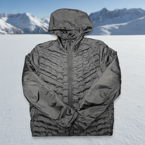 Nuovo 2025 Giacca Invernale da Uomo Personalizzata, Casual, Reversibile, Impermeabile, Imbottita in Cotone con Zip Integrale e Cappuccio - Product Image 1