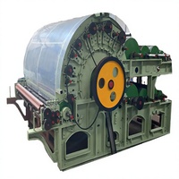 Nouvelle machine à carder automatique motorisée pour fibres de laine non tissées, modèle 110~380V, marque JIANG YU, 200-300KG/H, garantie 1 an