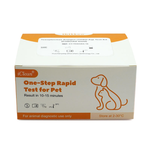 Kit De Teste De Parvovírus Canino Para Diagnóstico De Cães CPV-CCV-GIA-CRV Antigen Test Kits Para Animais De Estimação - Product Image 1
