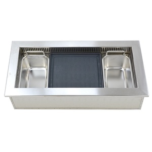 Commercial Smokeless Electric <strong>Table</strong> <strong>Top</strong> <strong>BBQ</strong> Grill for Restaurant Use for Korean Hot Pot and Grill <strong>Table</strong> - Product Image 1